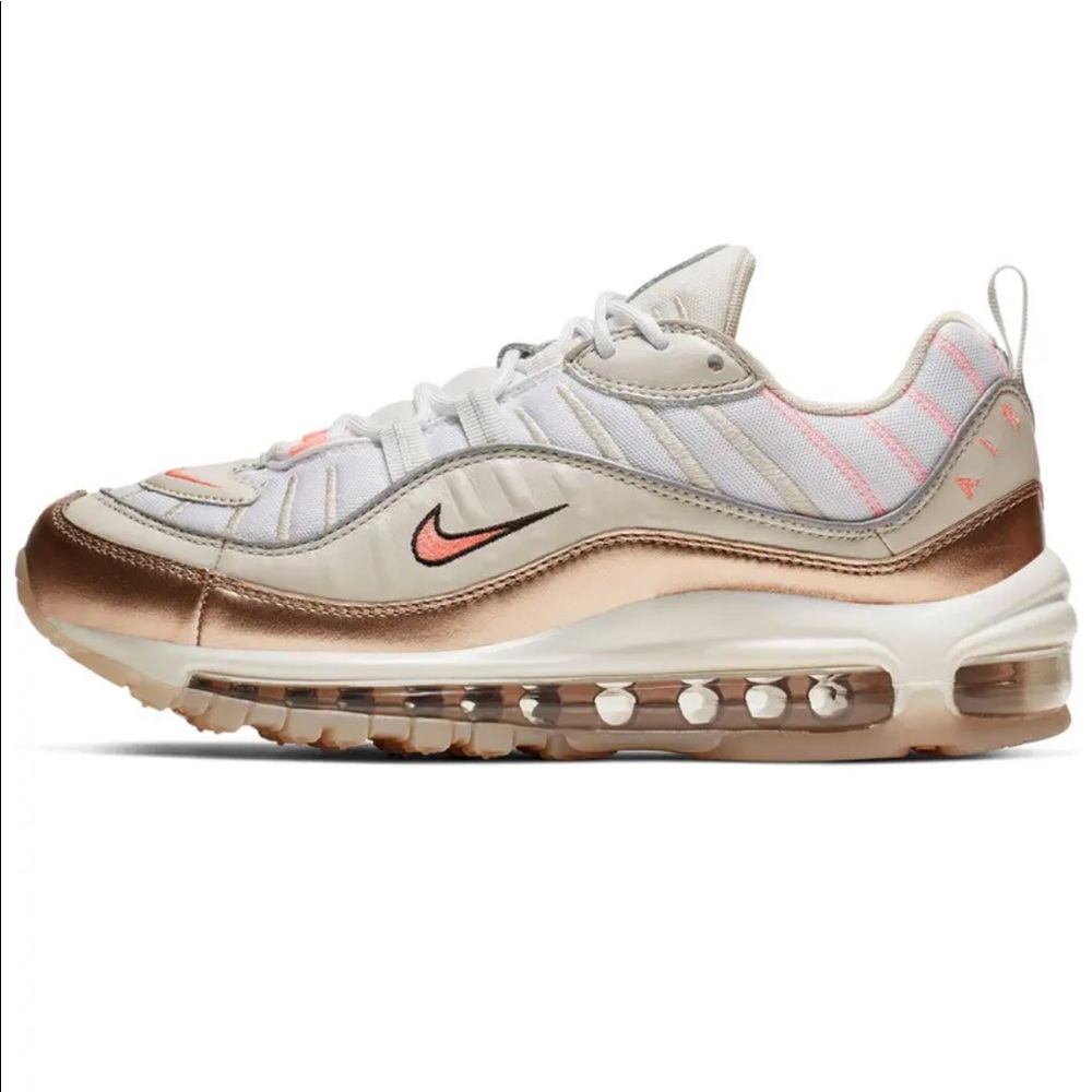 Rose Gold Nike Air Max 98 Metallic Sneaker